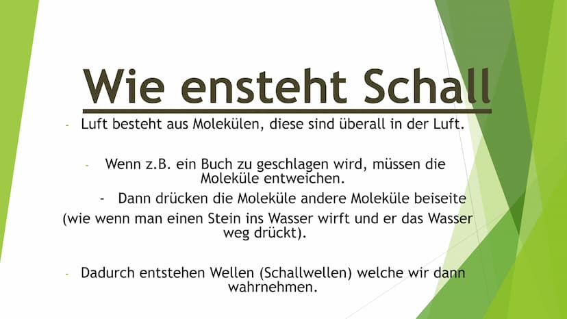 Akustik - Das Ohr
Wie entsteht Schall?
In wie weit können wir Töne hören?
- Wie ist das Ohr aufgebaut?
Wie funktioniert der Hörvorgang?
Wie 