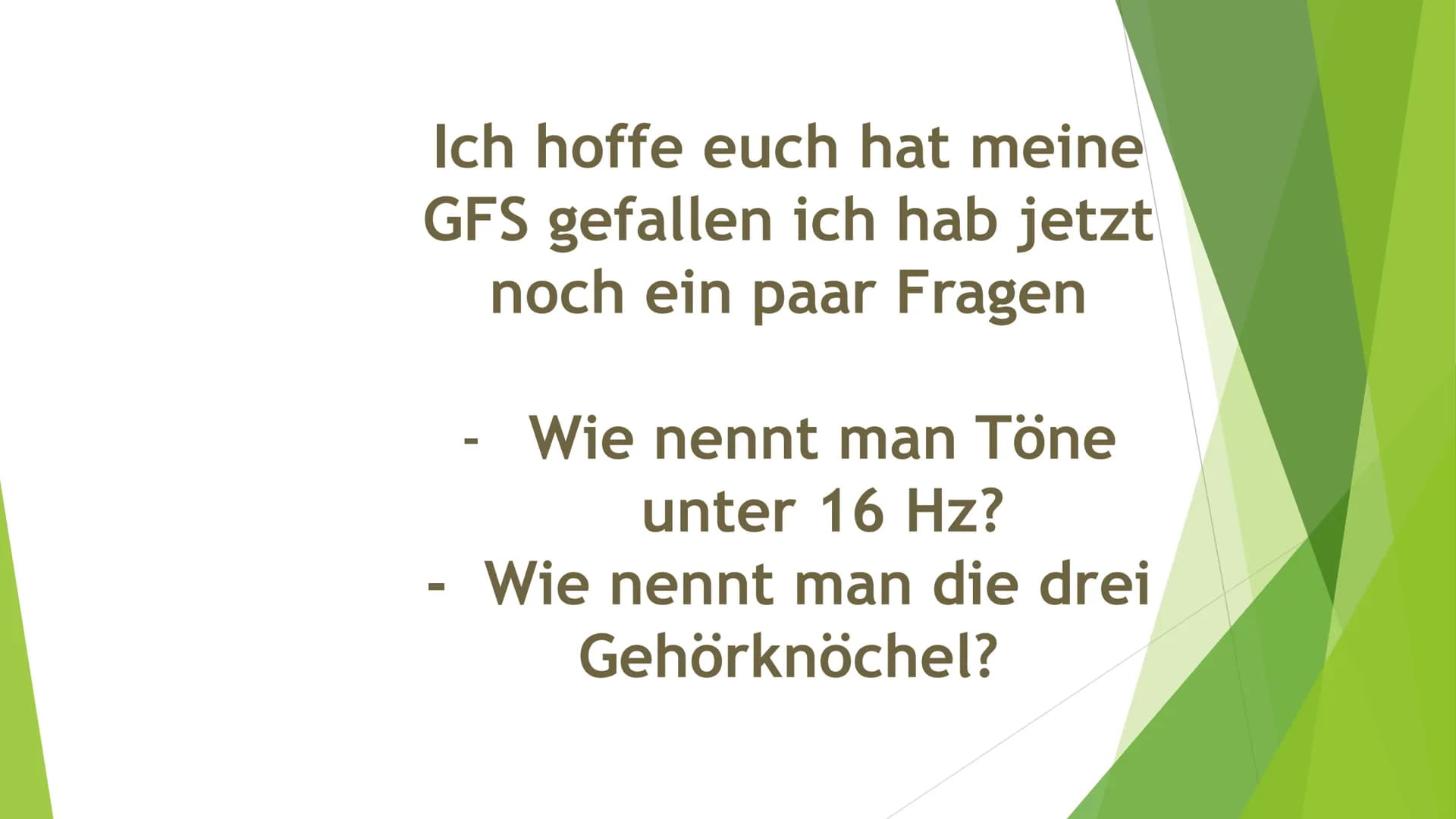 Akustik - Das Ohr
Wie entsteht Schall?
In wie weit können wir Töne hören?
- Wie ist das Ohr aufgebaut?
Wie funktioniert der Hörvorgang?
Wie 