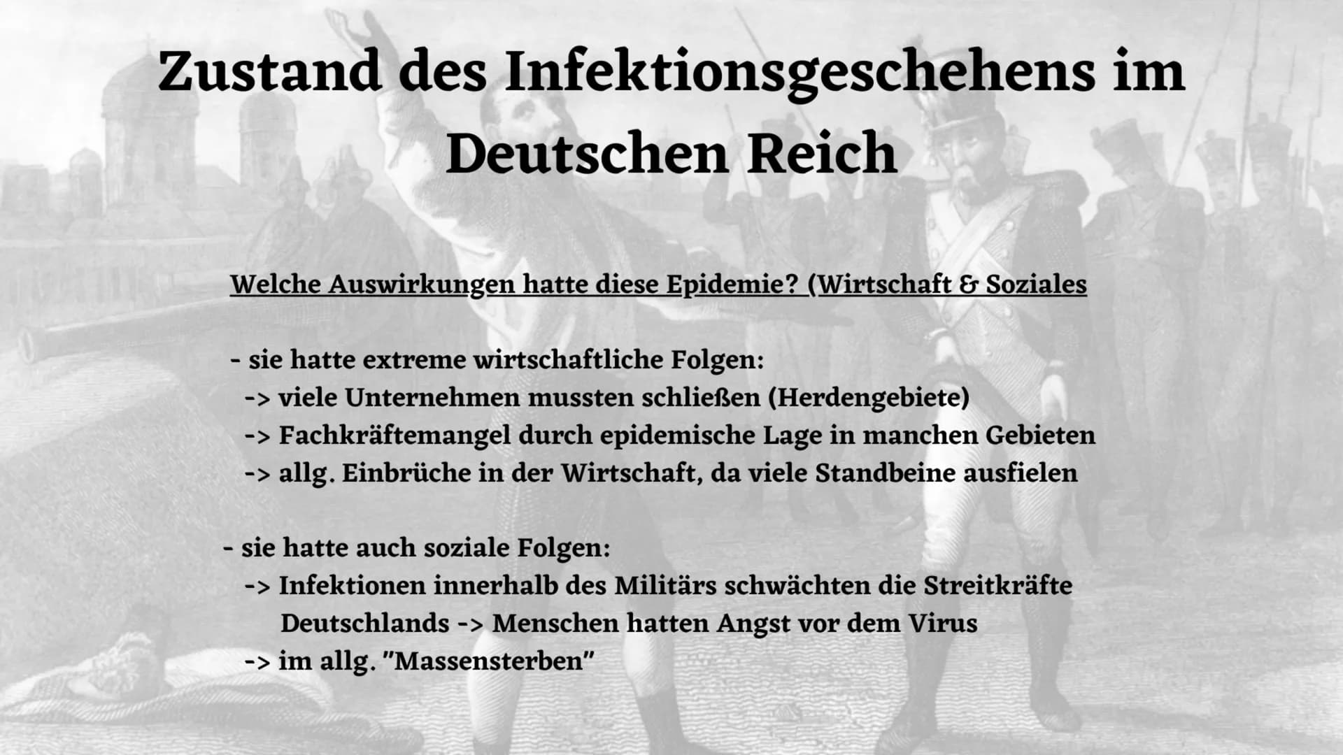 Was seht ihr? Pockenschutzimpfung 1874
Handout
Pocken Allgemein:
- Lebensgefährlicher Virus
- Infizierte sind übersäht mit Hautbläschen
Zust