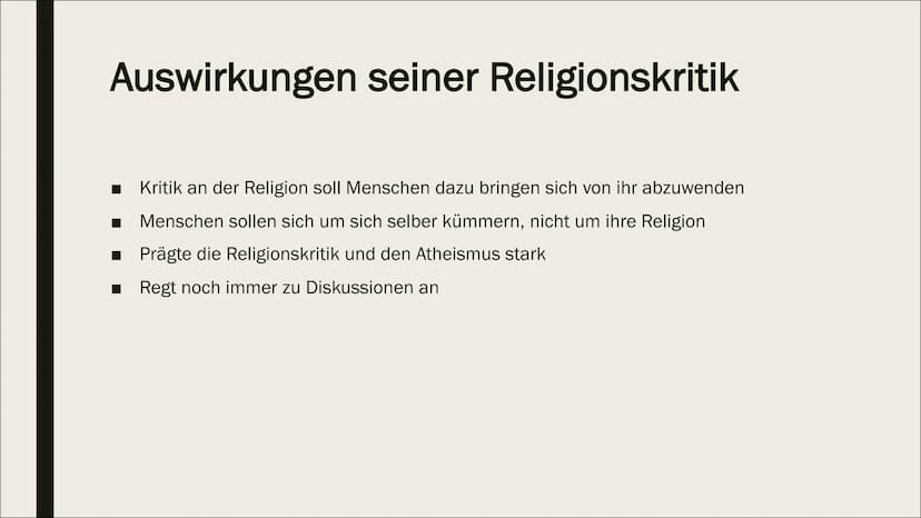 KARL MARX
Religionskritik Gliederung
■ Werdegang
■
Kurzbiografie
■
Politische Einstellung
Opium des Volks - Grundlagen
Feuerbachs Projektion