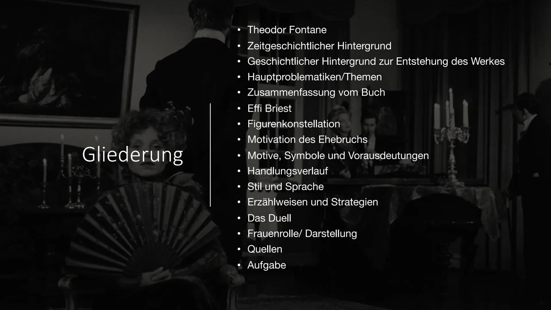 Effi Briest
Von Nora. L, Melissa. B, Sara. R Gliederung
kasal
●
●
●
●
●
●
●
●
●
Theodor Fontane
• Handlungsverlauf
●
●
Zeitgeschichtlicher H