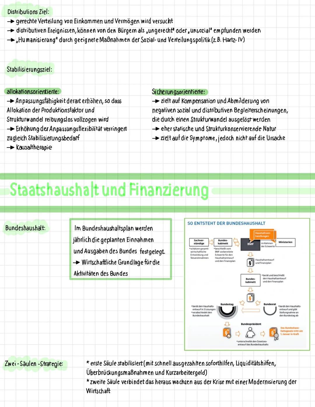 Finanzpolitik
Umfasst alle Maßnahmen des Staates, mit denen über die Veränderung der öffentlich en Einnahmen und Ausgaben
die wirtschaftlich