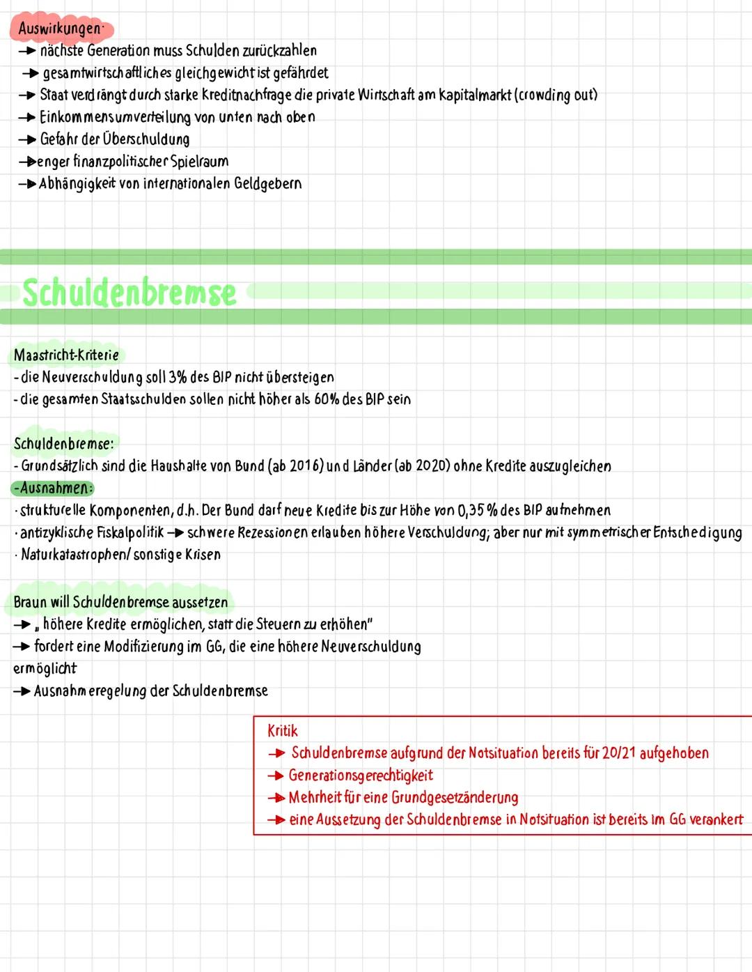 # Finanzpolitik

Umfasst alle Maßnahmen des Staates, mit denen über die Veränderung der öffentlich en Einnahmen und Ausgaben
die wirtschaftl