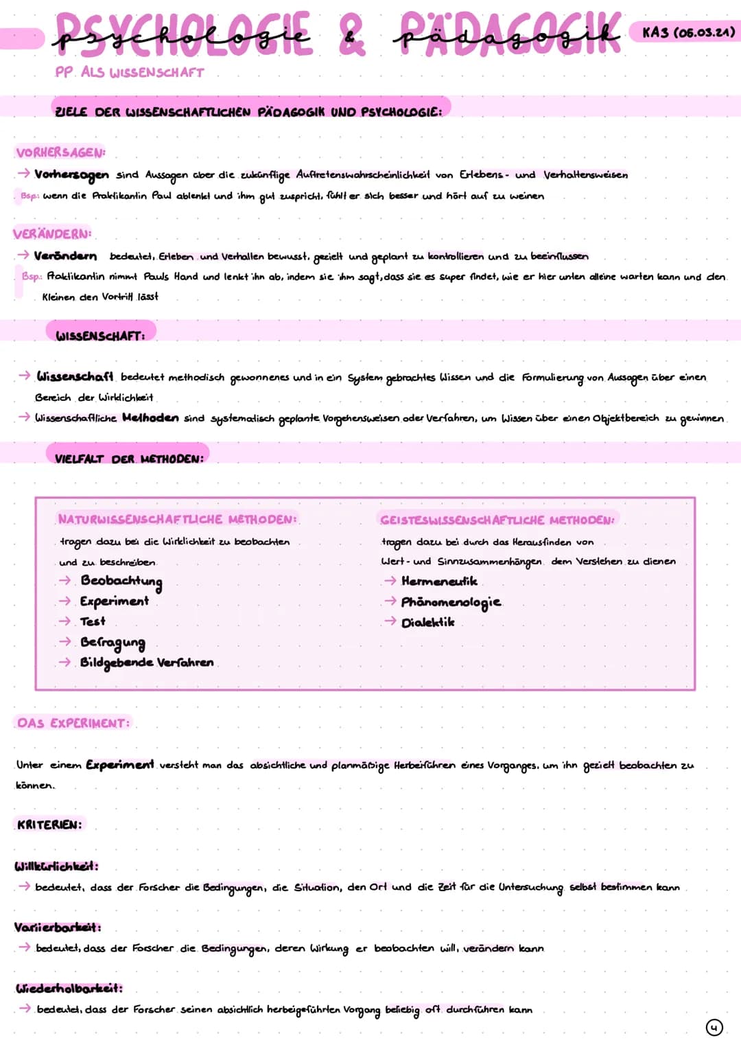 psychologie & pädagogik
PÄDAGOGIK
PP ALS WISSENSCHAFT
ALLTAGSTHEORIE / WISSENSCHAFTUCHE THEORIE:
ALLTAGSTHEORIE:
Mit Alltagstheorie bezeichn