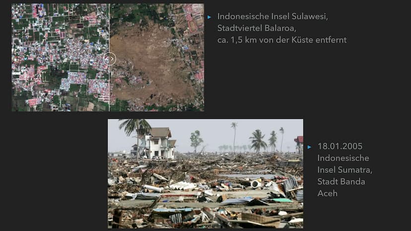 TSUNAMIS / SEEBEBEN GLIEDERUNG
► Was ist ein Tsunami?
Wie entsteht ein Tsunami?
▸ Auswirkungen und Folgen
▶ Tsunami vom 26. Dezember 2004
▶ 
