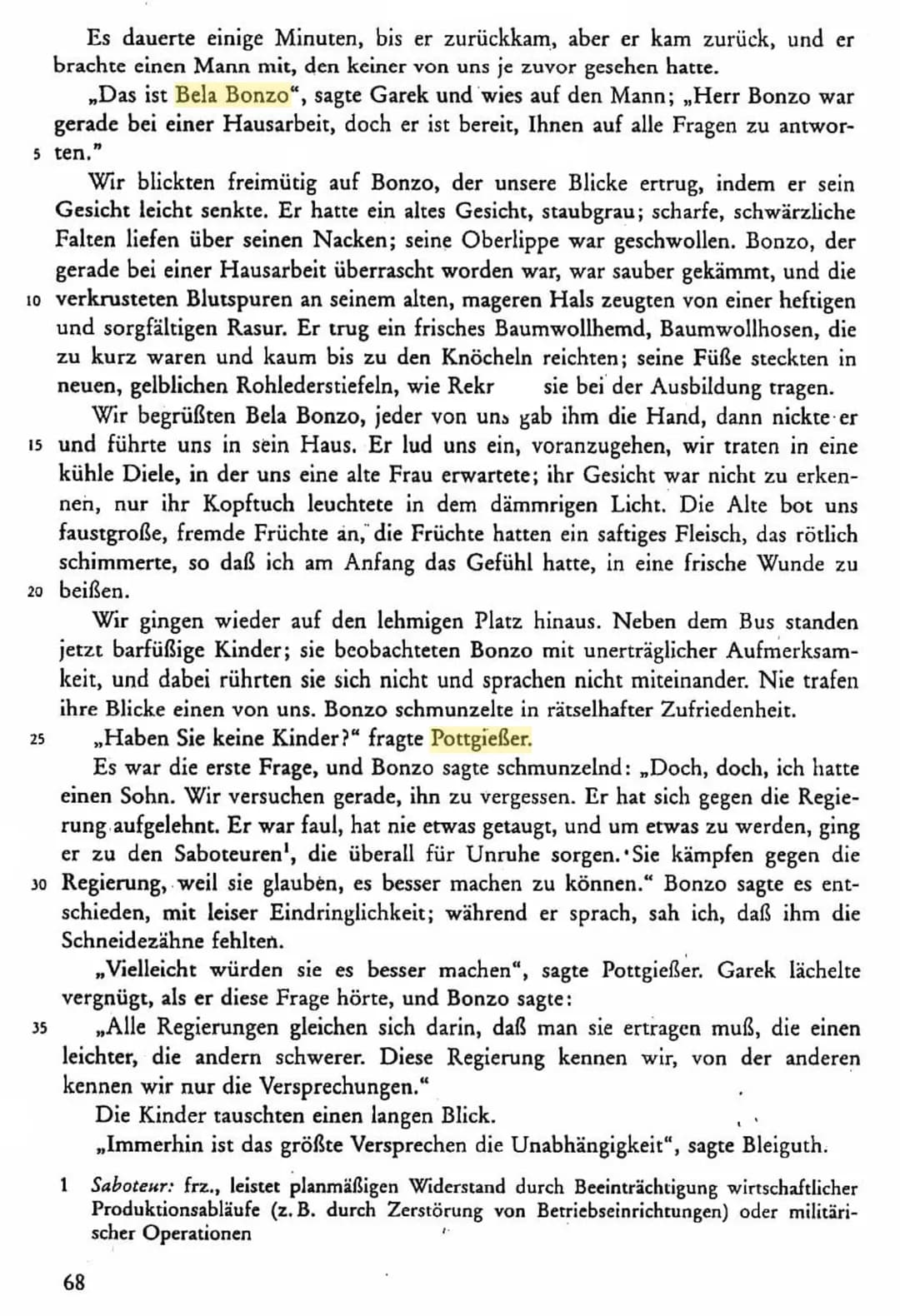 Siegfried Lenz Ein Freund der Regierung
Siegfried Lenz wurde 1926 in Lyck in
Ostpreußen geboren. Er lebt heute als freier
Schriftsteller in 