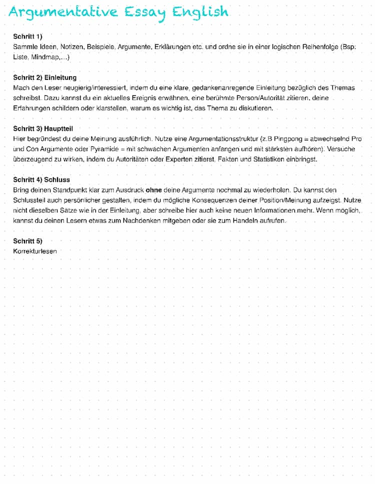 Know How to write an argumentative text/essay + phrases  thumbnail