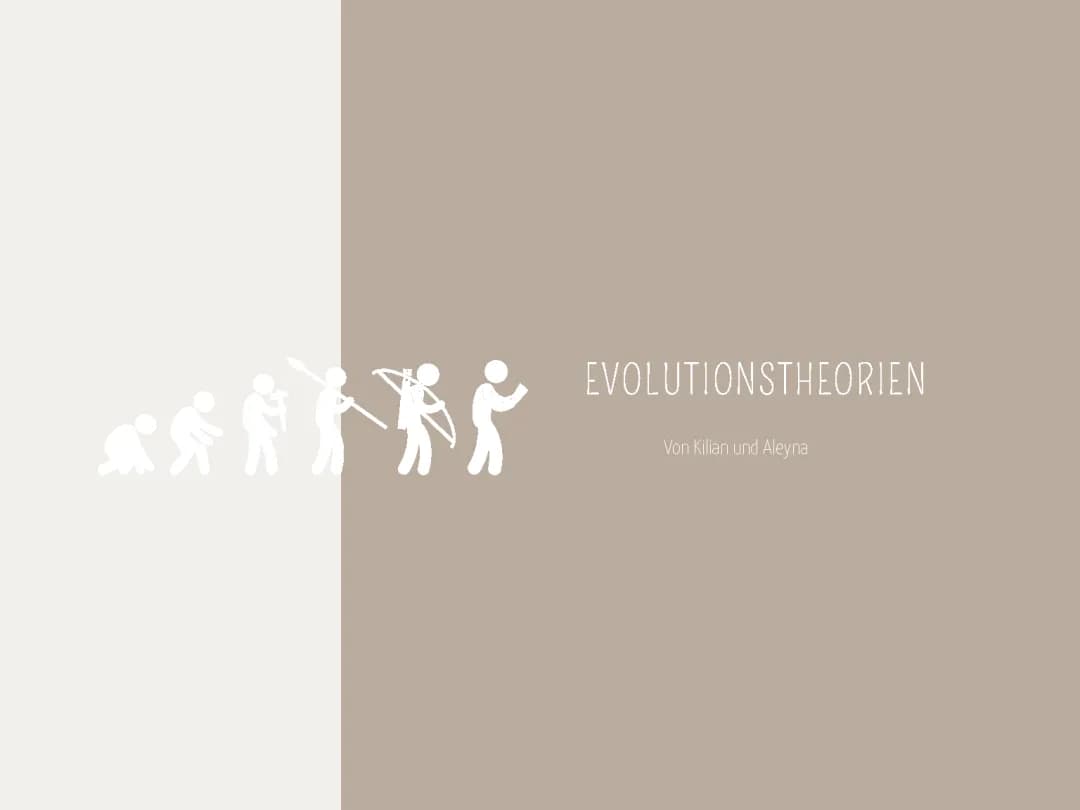 Evolutionstheorien