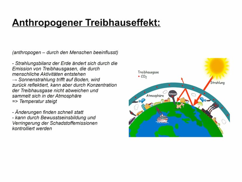 Klimawandel
Rosa Karabacak, 9c Gliederung:
●
●
Definitionen: Klimawandel, Wetter
Strahlungsbilanz
Was ist der Treibhauseffekt?/
Warum ist de