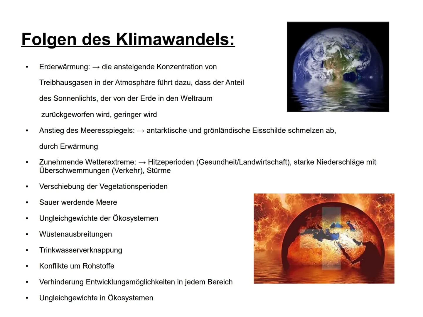 Klimawandel
Rosa Karabacak, 9c Gliederung:
●
●
Definitionen: Klimawandel, Wetter
Strahlungsbilanz
Was ist der Treibhauseffekt?/
Warum ist de