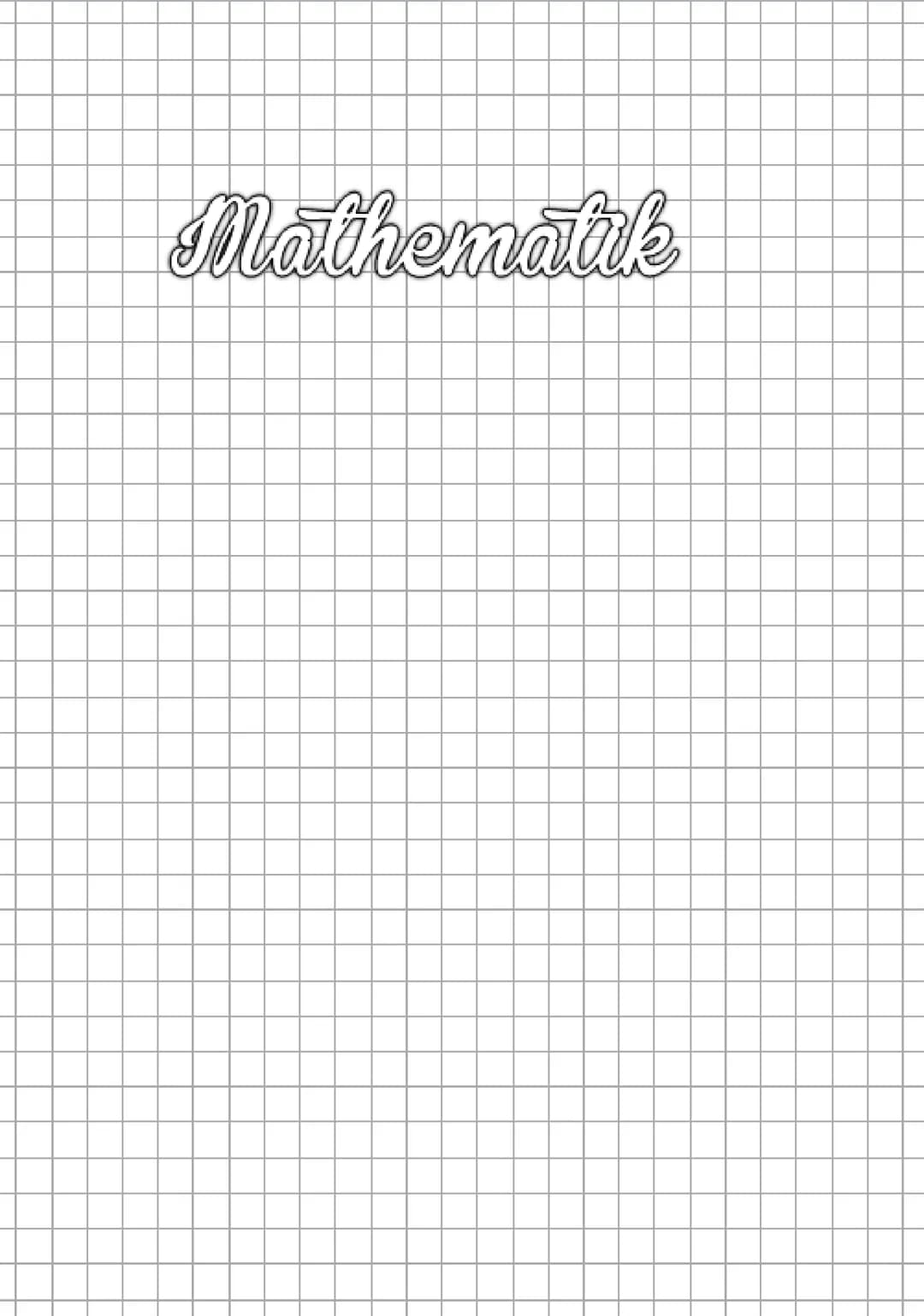 Mathematik