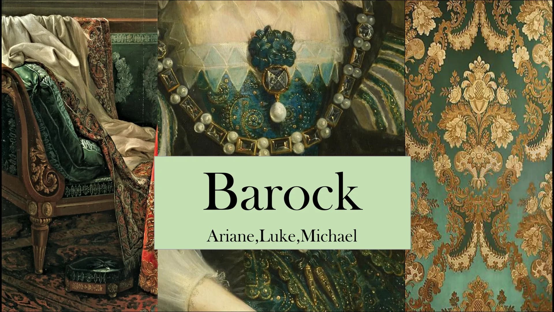 99
Barock
Ariane, Luke, Michael
2 Inhaltsverzeichnis
Was ist Barock?
Wann war es?
Weltanschauung
Motive
Vertreter
Werke
Stilmittel
Gedichtsa