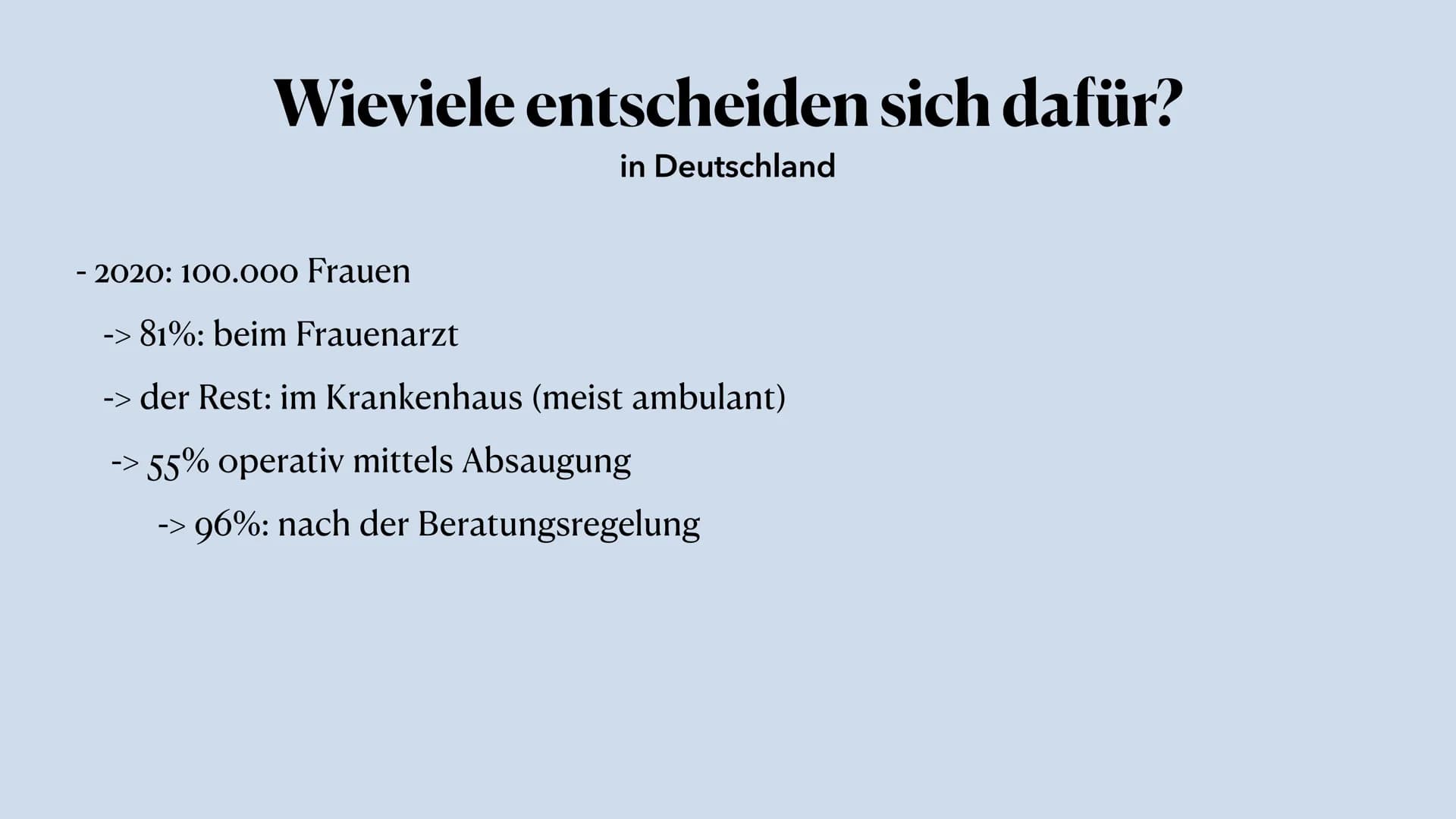 Abtreibung
Die richtige Entscheidung?
Lilly -
Gliederung
Allgemeine Informationen
-> Erläuterung
-> Statistiken
-> rechtliche Lage (in versc