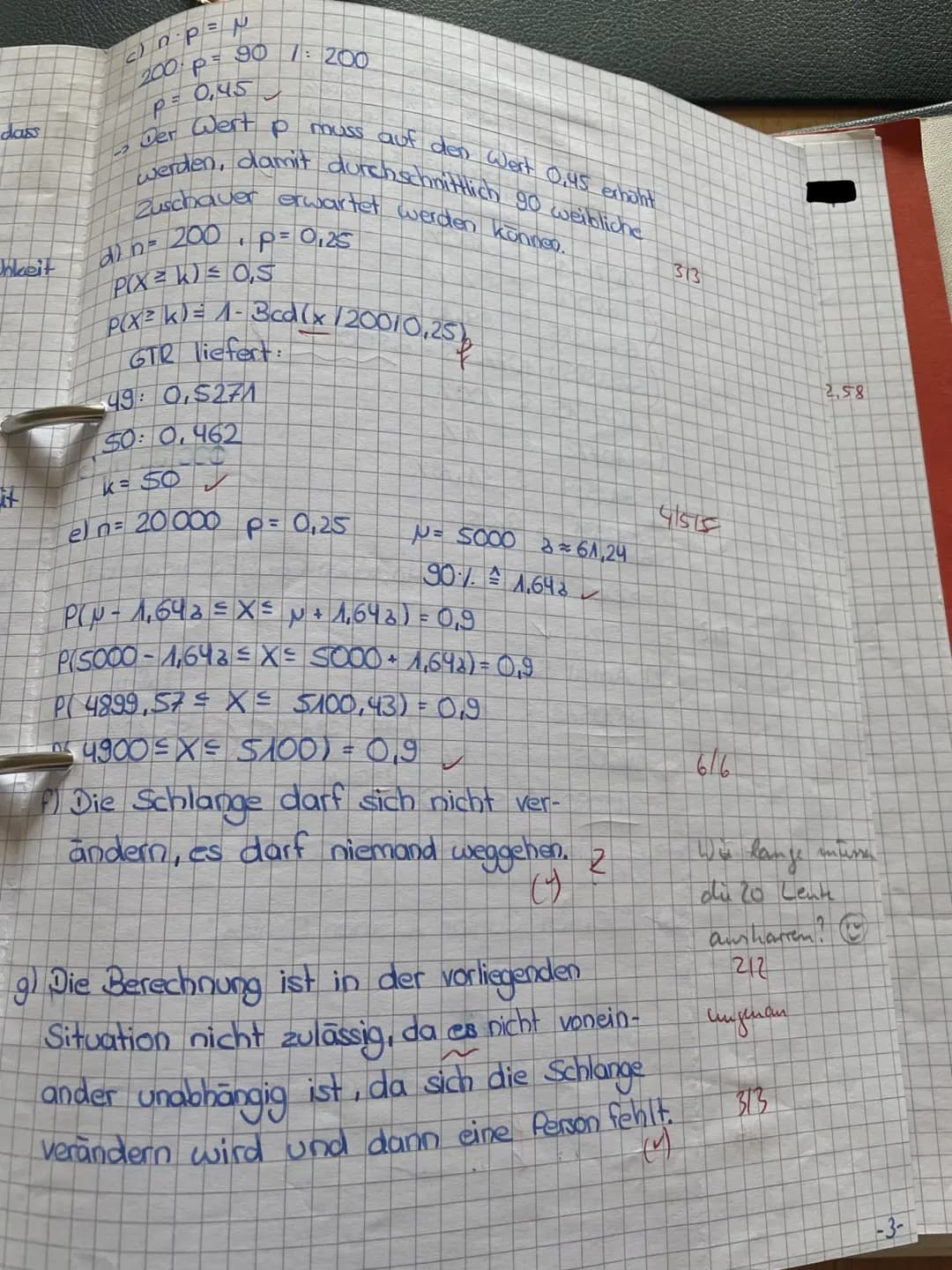Q2 MGK3
2.Klausur
Name:
Teil 1 (hilfsmittelfrei)
In diesem Teil dürfen keine Hilfsmittel verwendet werden. Alle Lösungswege müssen
nachvollz