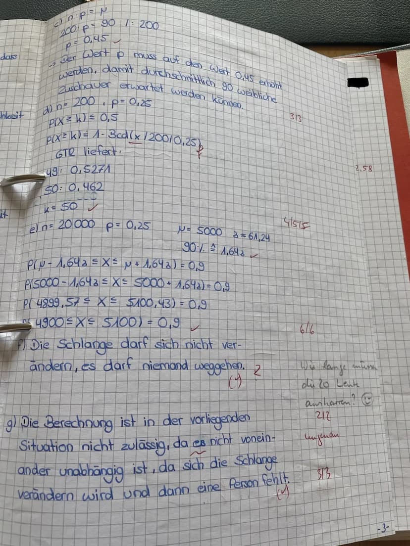 Q2 MGK3
2.Klausur
Name:
Teil 1 (hilfsmittelfrei)
In diesem Teil dürfen keine Hilfsmittel verwendet werden. Alle Lösungswege müssen
nachvollz