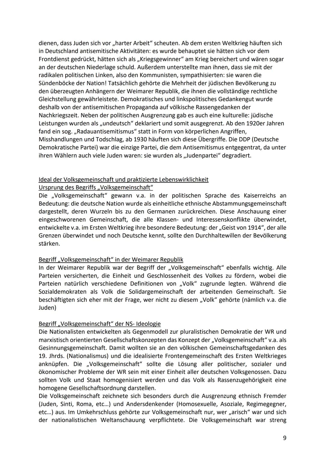 Geschichte Zusammenfassung 11/2 und 12/1
1. Die Weimarer Republik- Demokratie ohne Demokraten
Erster Weltkrieg: 28. Juli. 1914-11. November 