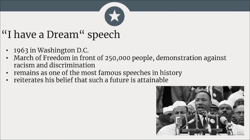 MARTIN LUTHER KING
the man who dreamed and fought for a world where every person has the same rights regardless of skin-colour, race and
rel