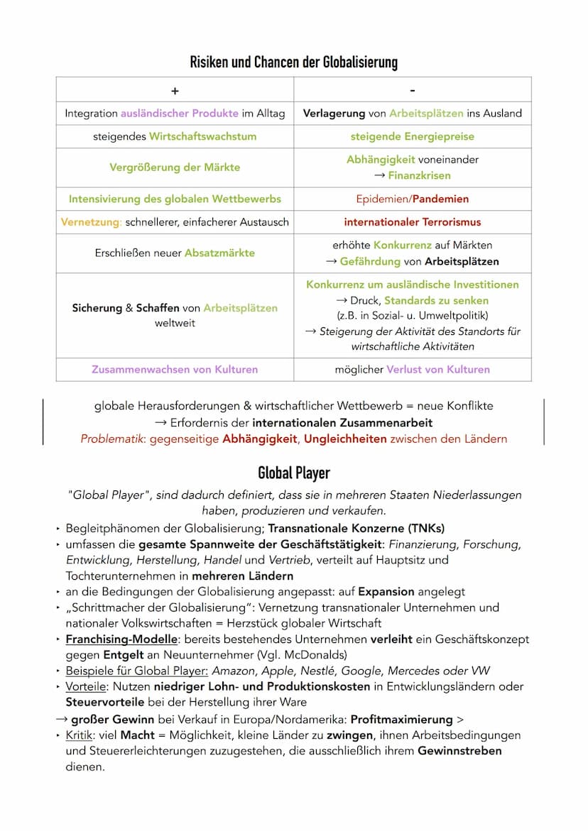 Q3.2 Struktur der Weltwirtschaft
als Herausforderung ökonomischer Globalisierung
Globalisierung
Entwicklung der Weltwirtschaft
▸ weltweites 