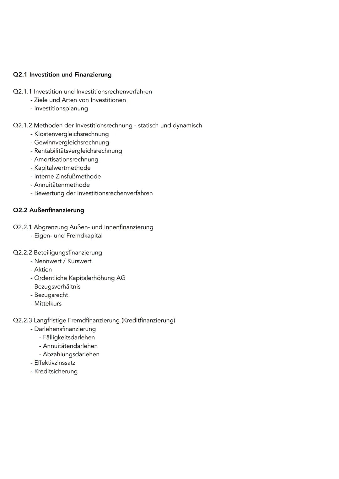 IN HALTSVERZEICHNIS ABITUR
Wirtschaft
Q1.1 Planung des Fertigungsprogrammes
Q1.1.1 Marketing - von der Produktidee bis zur Markteinführung
-