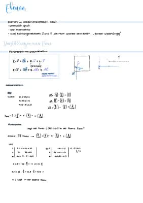 Know Analytische Geometrie - Ebenen thumbnail
