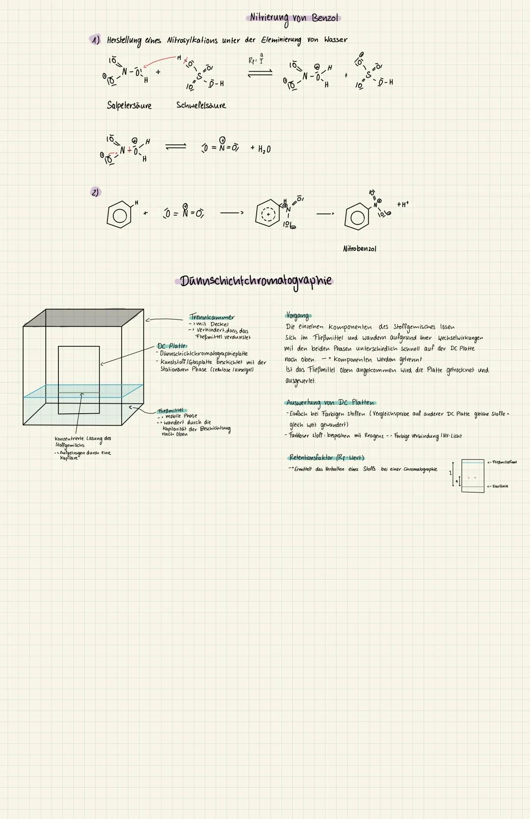 Molekulbau und Reaktivität
keine Isomere 213 bei der Bild-
ung von Brombenzol
-alle (-Atome sind gleichwertig
Bromierung erfolgt nur per kat