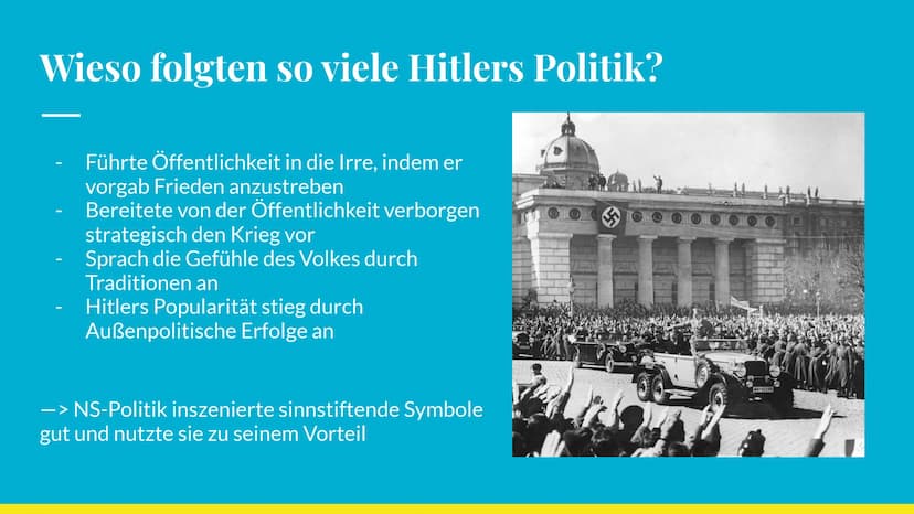„Peace in our time"
NS Außenpolitik und britische
Appeasementpoltik
von Olivia und Anna Q2 Inhaltsverzeichnis
1. Teil -> NS-Außenpolitik
2. 