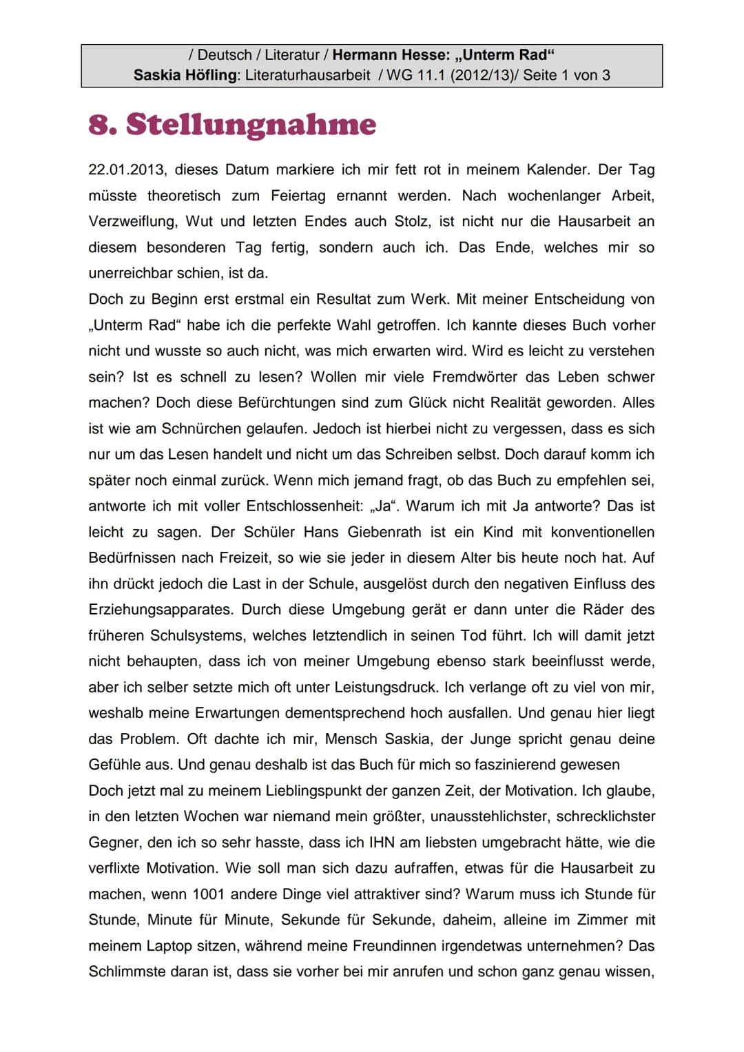 www.KlausSchenck.de / Deutsch / WG 11 / Literatur /
Johann Wolfgang Goethe: „Die Leiden des jungen Werther"
Andreas Neckermann: Literaturhau