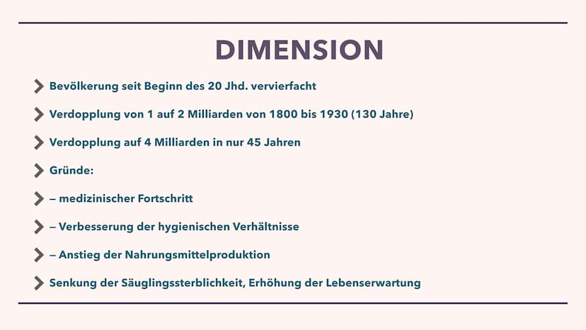 BEVÖLKERUNG
Luisa Braun - Yannick Koch GLIEDERUNG
Bevölkerungsentwicklung
> Altersstruktur
Migration - Die Welt in Bewegung DIMENSION
Bevölk
