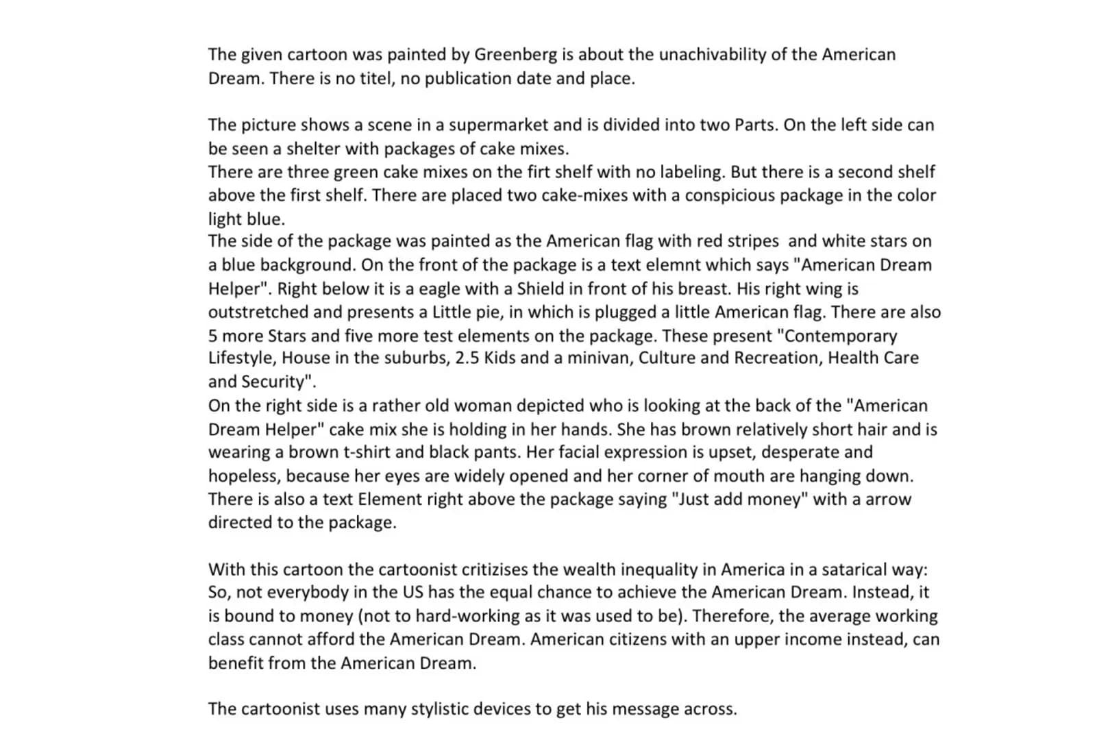 AMERICAN DREAM
Helper
CONTEMPORARY LIFESTYLE
HOUSE IN THE SUBURBS
2.5 KIDS AND A MINIVAN
CULTURE & RECREATION
HEALTH CARE & SECURITY
Just ad