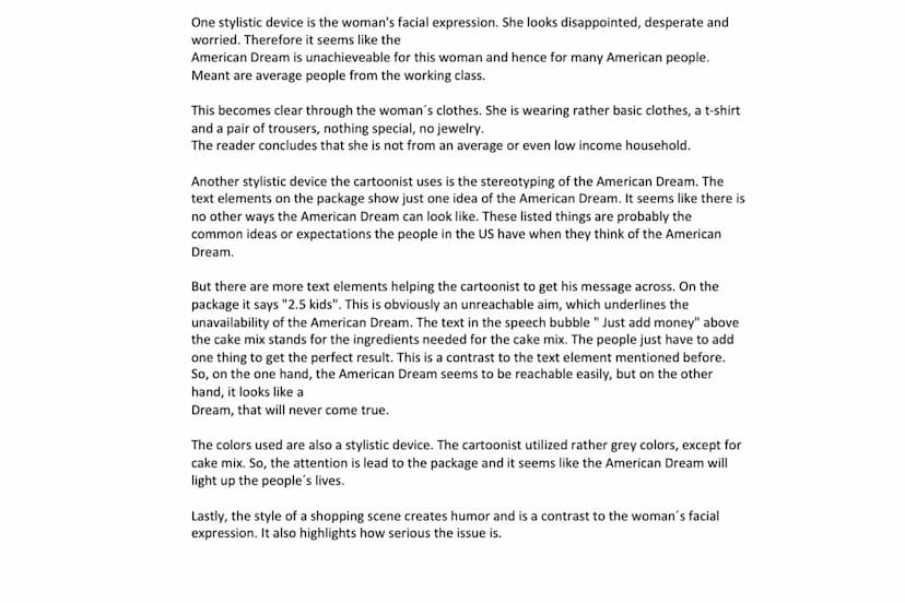 AMERICAN DREAM
Helper
CONTEMPORARY LIFESTYLE
HOUSE IN THE SUBURBS
2.5 KIDS AND A MINIVAN
CULTURE & RECREATION
HEALTH CARE & SECURITY
Just ad