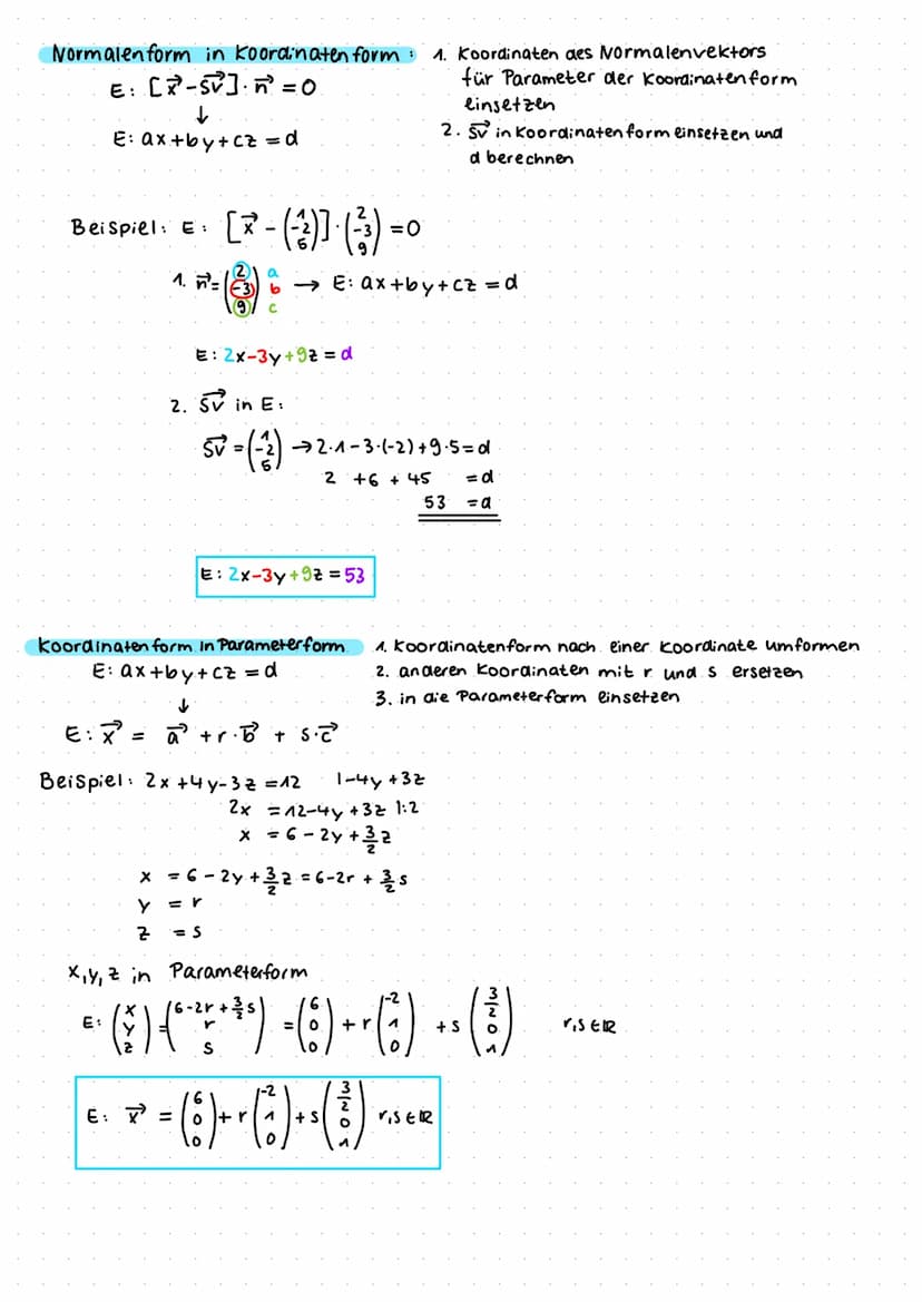 Analytische Geometrie
vektoren
Definition
Ein vektor ist eine menge von Pfeilen in der Ebenel im Raum, die alle:
- gleich lang
-gleich geric