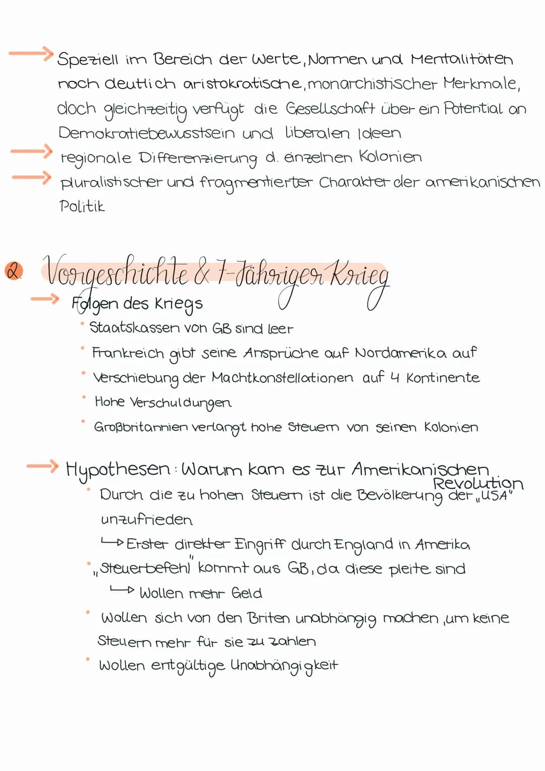 LERNZETTEL
FFEE
kla
Was muss man wissen?
Vorgeschichte d. Amerikanischen Revolution ✓
Siebenjähriger Krieg ✓
Steuerstreit ✓
Die 6 Phasen der