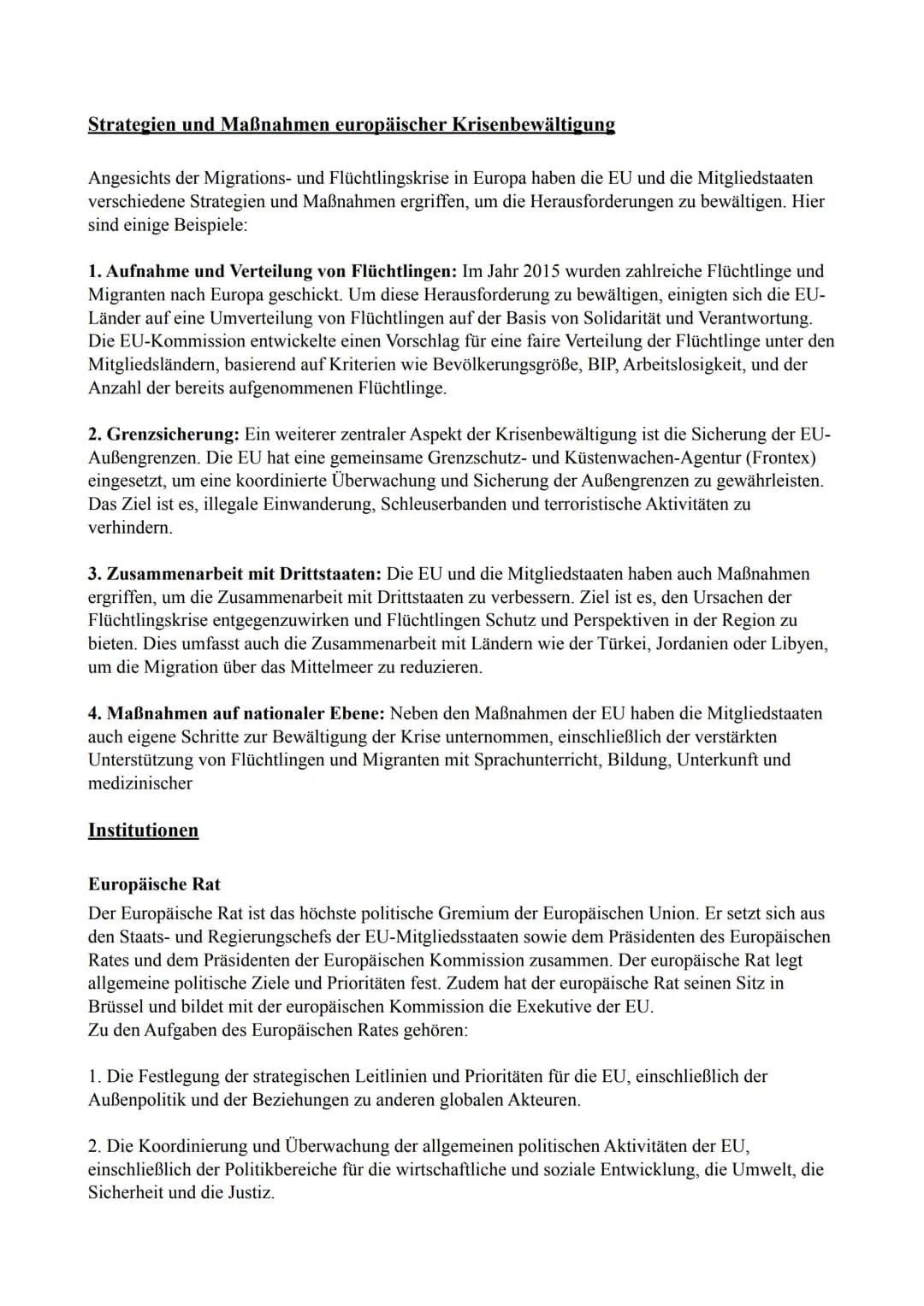 Europäische Union
Integrationsmodelle
Föderalismus:
Der Föderalismus ist ein integratives Modell, das darauf abzielt, die Souveränität und p
