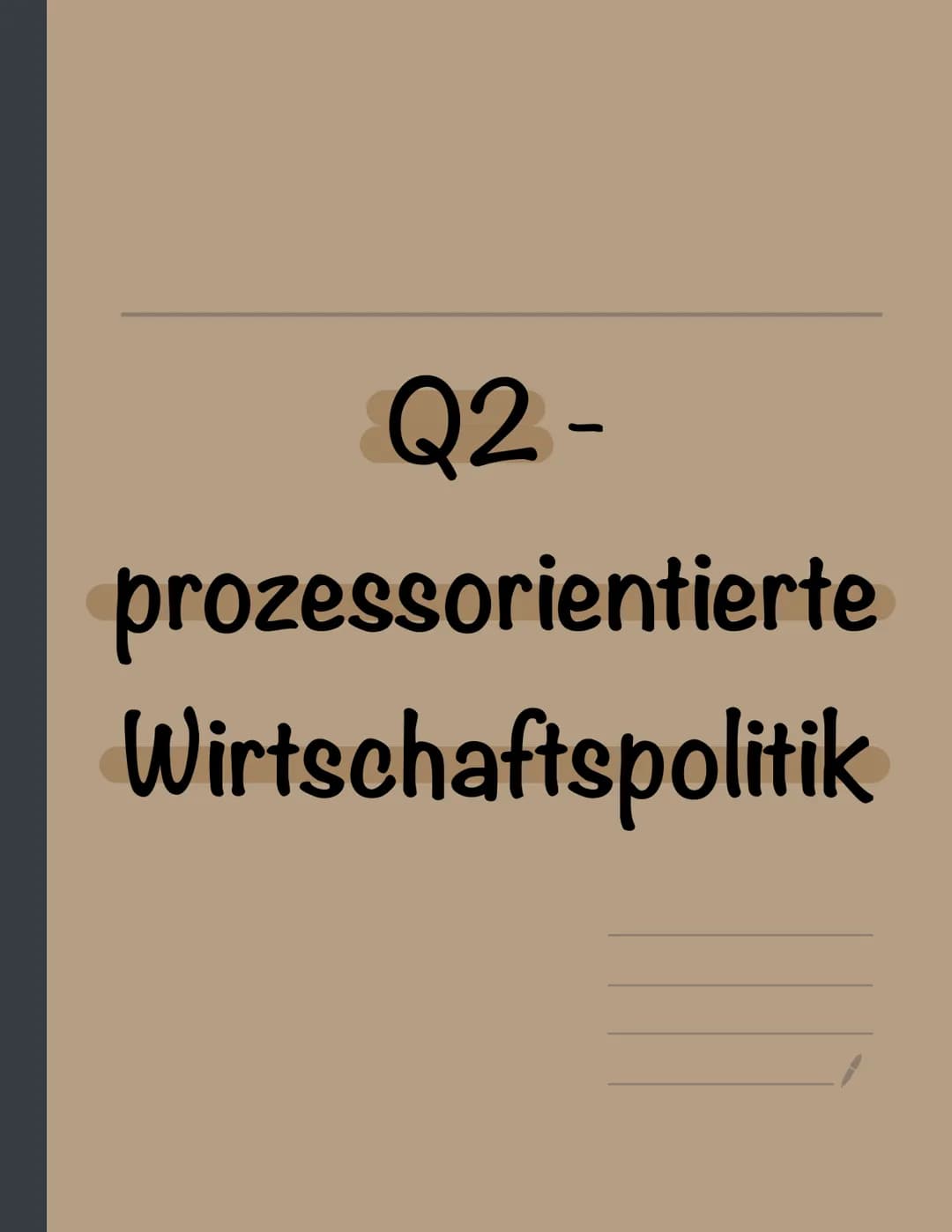 Q2-
prozessorientierte
Wirtschaftspolitik Wirtschaft: Nachfrage- und Angebotspolitik
Konjunkturzyklus
- Wirtschaftlicher Aufschwung = Expans
