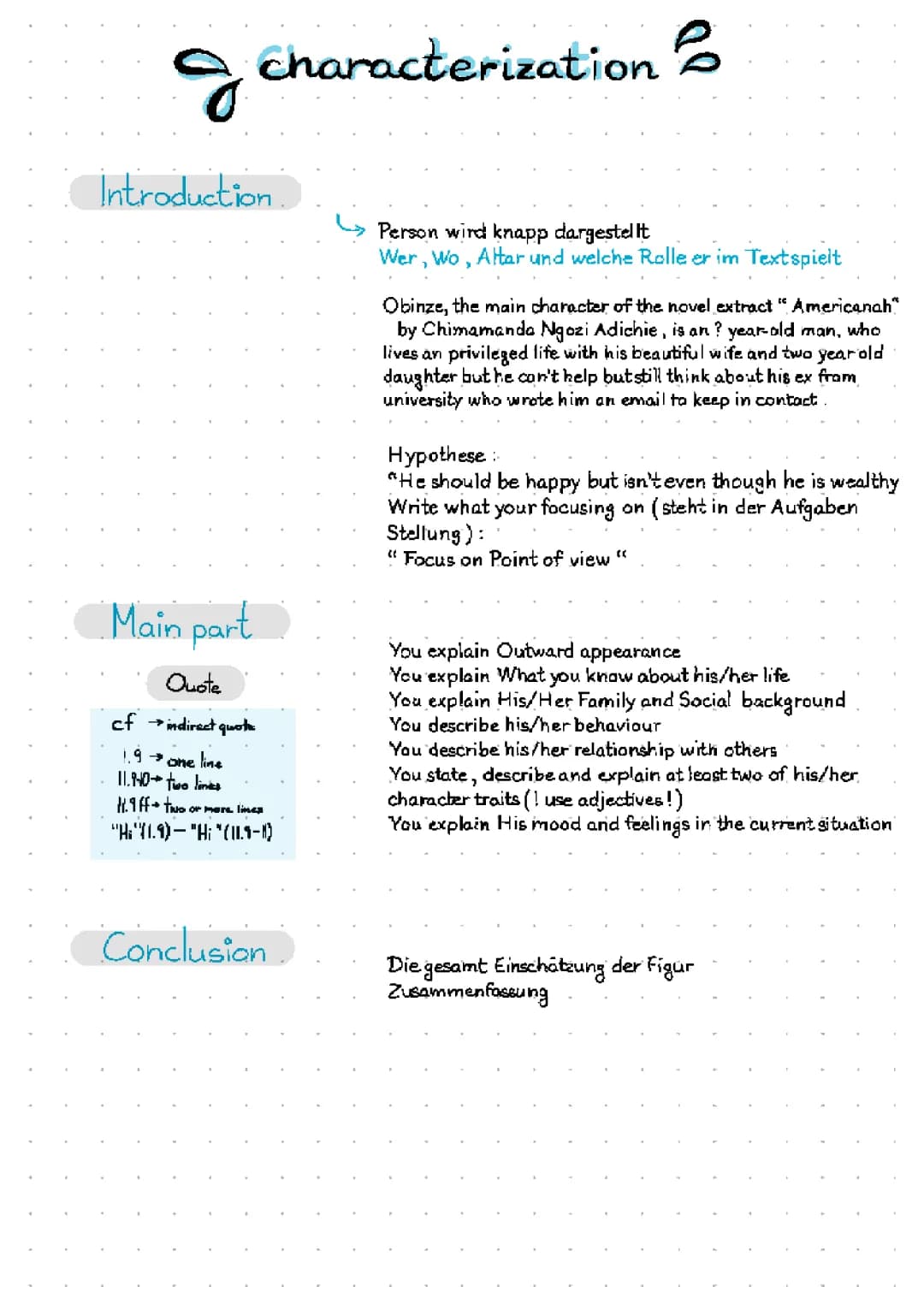 Easy Guide to Characterization in English: Examples, Tips & Practice PDFs