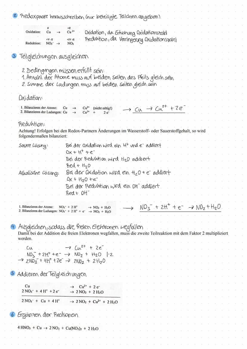 Oxidation Elektronenabgabe
Reduktion Elektronenaufnahme
Redoxreaktion: Übertragung von Elektronen (Oxidation und Reduktion gehoppett)
Mg → M