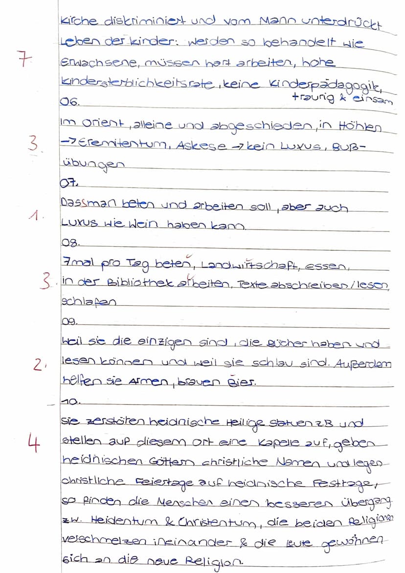 7c
Klassenarbeit Geschichte
↓
3.Juni 2016
I.Grundherrschaft
01. Warum bitten immer mehr Kleinbauern Adlige und Klöster um Hilfe? (3VP)
02. W