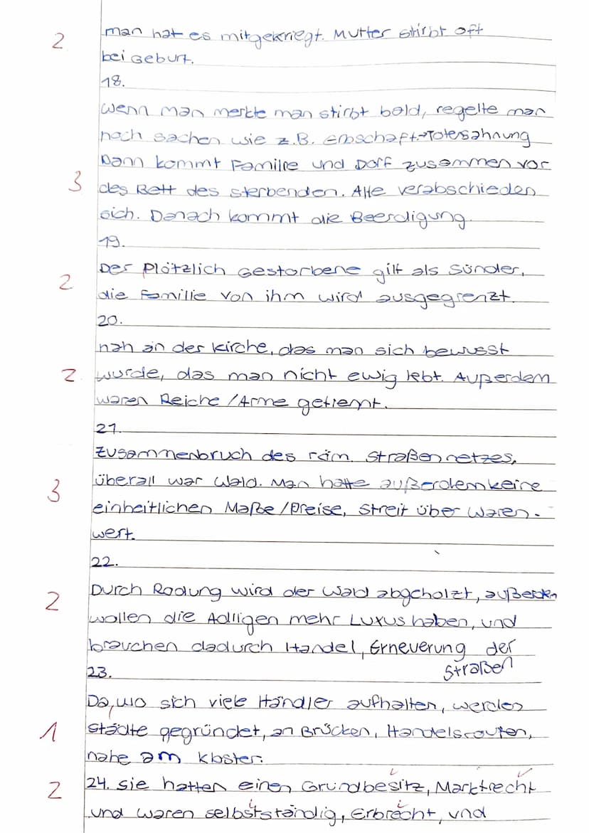 7c
Klassenarbeit Geschichte
↓
3.Juni 2016
I.Grundherrschaft
01. Warum bitten immer mehr Kleinbauern Adlige und Klöster um Hilfe? (3VP)
02. W