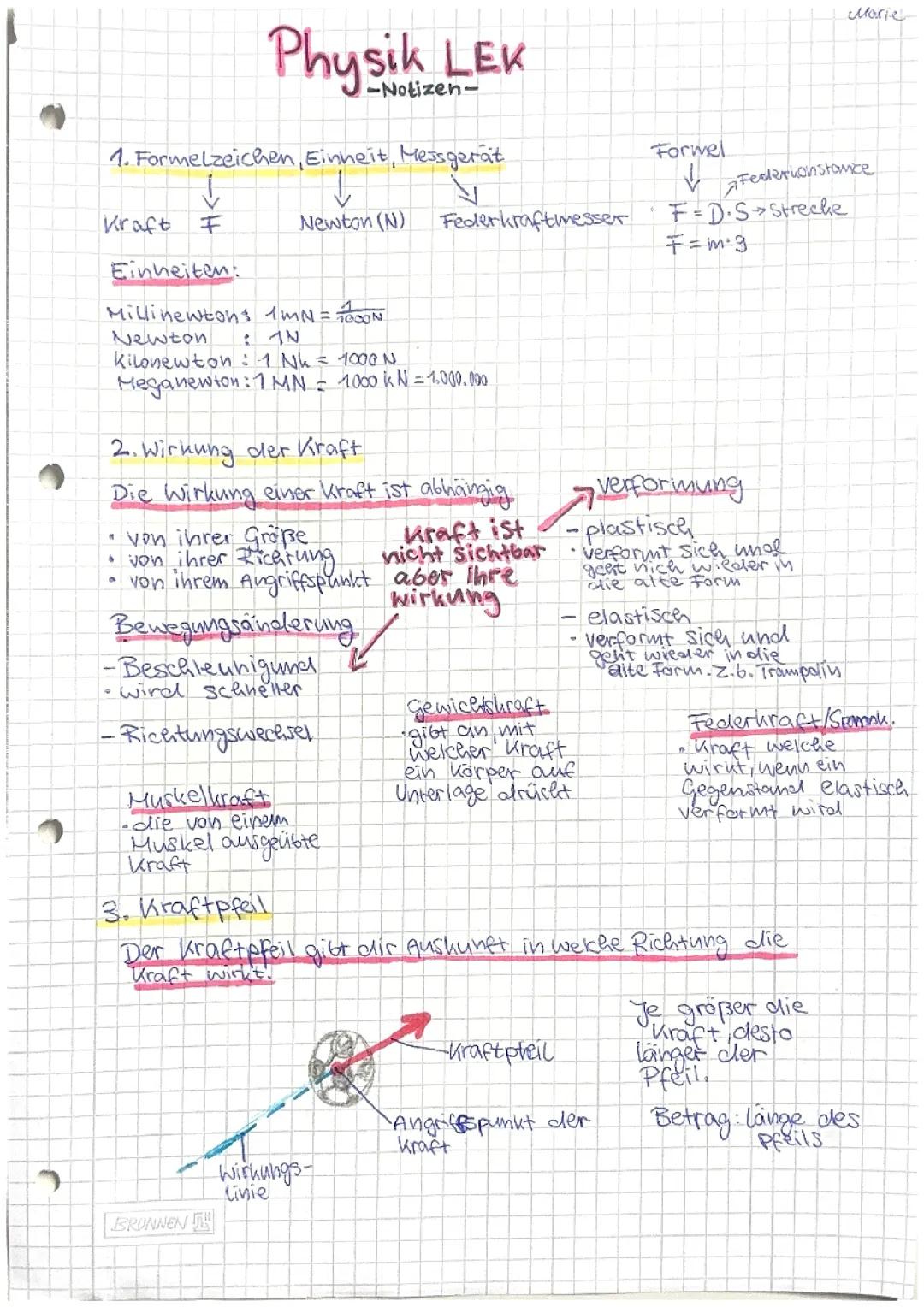 Kraft in der Physik: Grundlagen erklärt