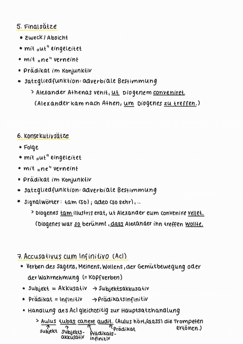 1. Adverbiale Nebensätze
• Kausale Nebensätze
• temporale Nebensätze
• Konzessive Nebensätze
4. Abhängige
Wunschsätze
•Befehl/ Wunsch
6. Kon