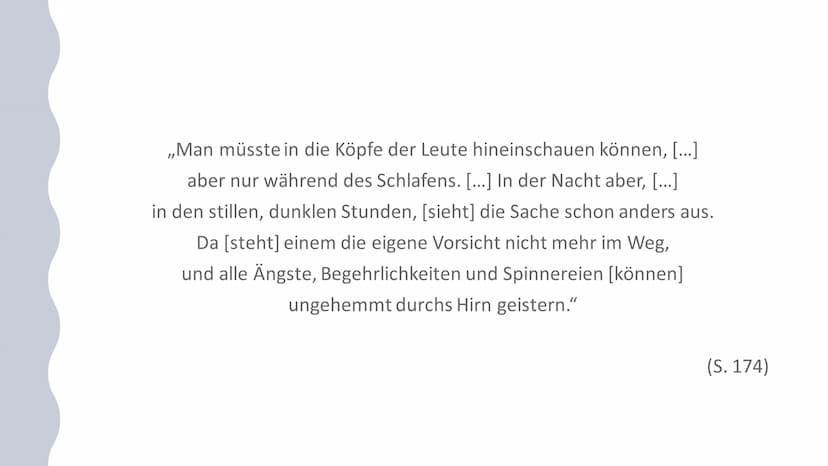 Träume
im Roman
,,Der
Trafikant"
Robert Seethaler
Der Trafikant ,,Nachts lag er oft stundenlang wach,
dachte an die böhmische Zahnlücke und 