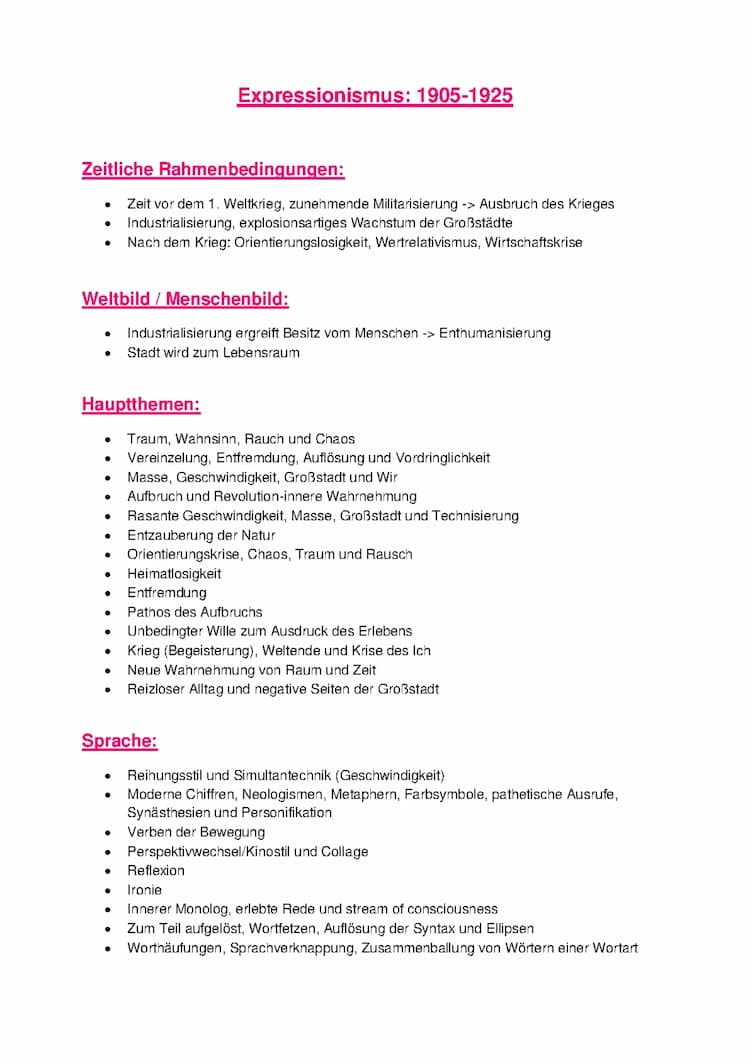 Know Deutsch - Expressionismus  thumbnail