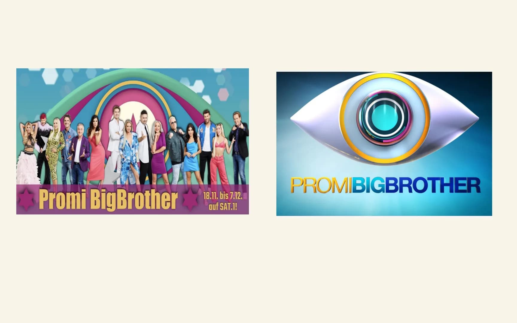 Promi BigBrother
18.11. bis 7.12.
auf SAT.1!
PROMIBIGBROTHER BIG BROTHER IS
WATCHING YOU
BIG BROTHER
efe
IS WATCHING YOU BIG BROTHER IS
WATC