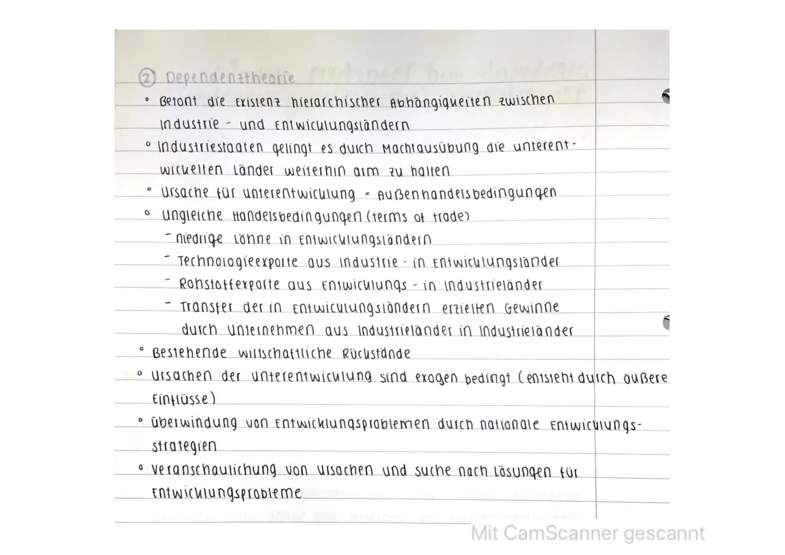 Merkmale und Ursachen globaler
Disparitäten (Entwicklung's theorien)
1 Modernisierungstheorie.
O
O
0
0
0
0
0
0
Entwicklungsländer können sic