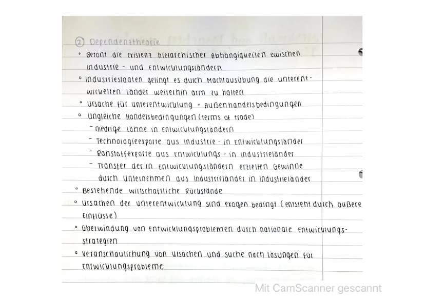Merkmale und Ursachen globaler
Disparitäten (Entwicklung's theorien)
1 Modernisierungstheorie.
O
O
0
0
0
0
0
0
Entwicklungsländer können sic