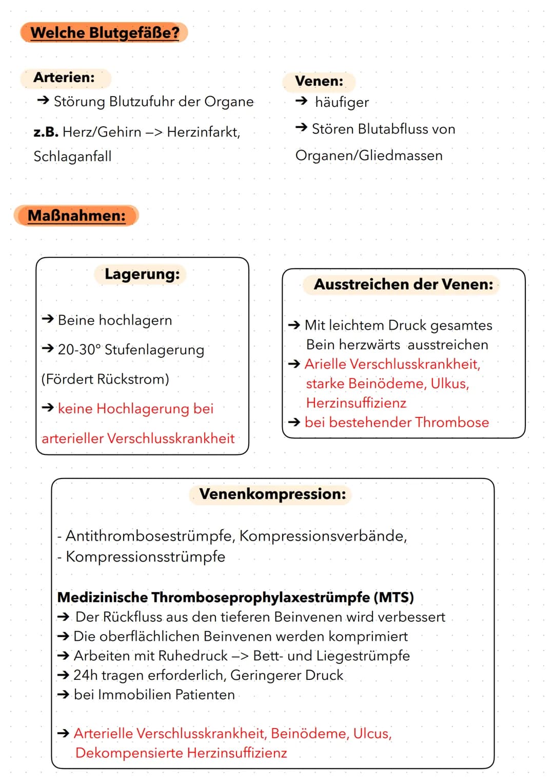 Definition:
der Innenraum eines Gefäßes durch ein Blutgerinnsel
(Thrombus) verengt oder komplett verschlossen
• Arterien & Venen können betr