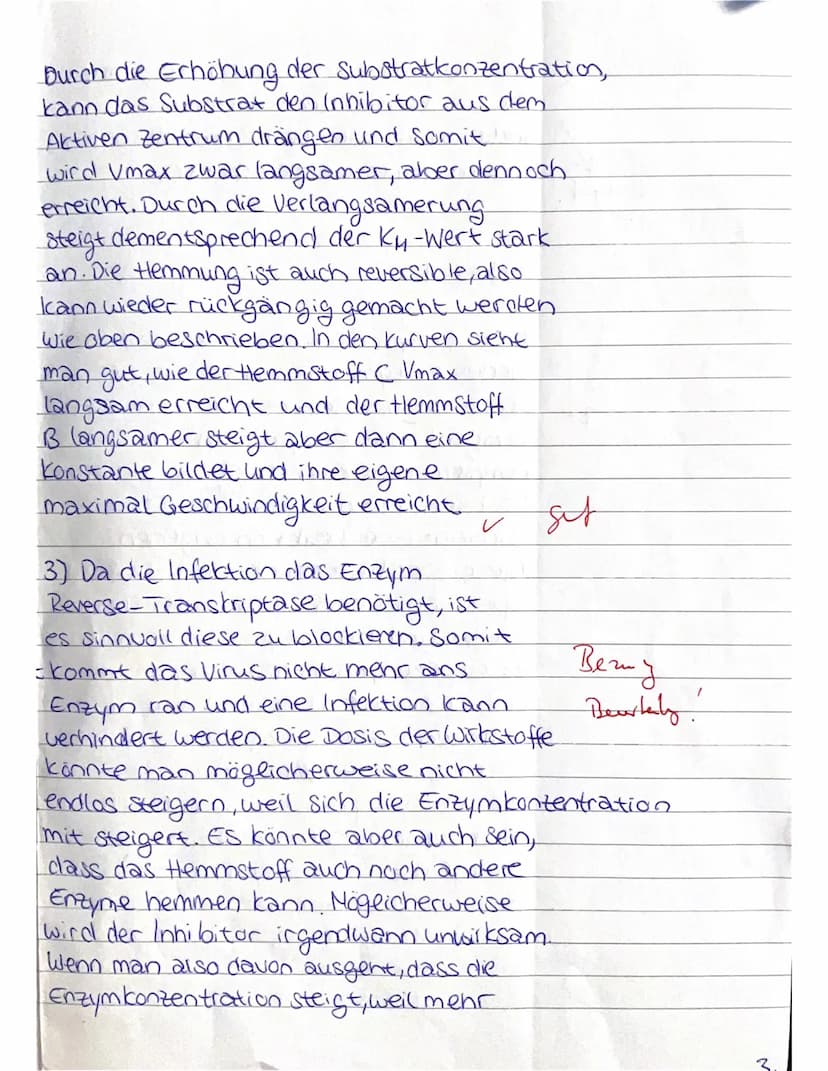 Name
Klausur 2 EF/2
Biologie, Grundkurs
Aufgabenstellung - Aufgabe II (Material B)
Bearbeitungszeit: 90 min
Thema: Aids-Therapie
1. Erklären