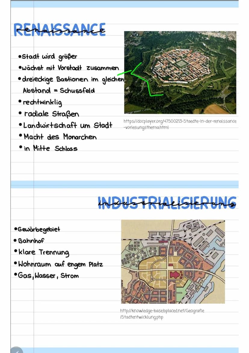 Stadtentwicklung
349.
https://rp-online.de/info/consent/
Grundriss: Schachbrettartig
wichtige Straßen kreuzen
sich im Stadtkern
• im Stadtke