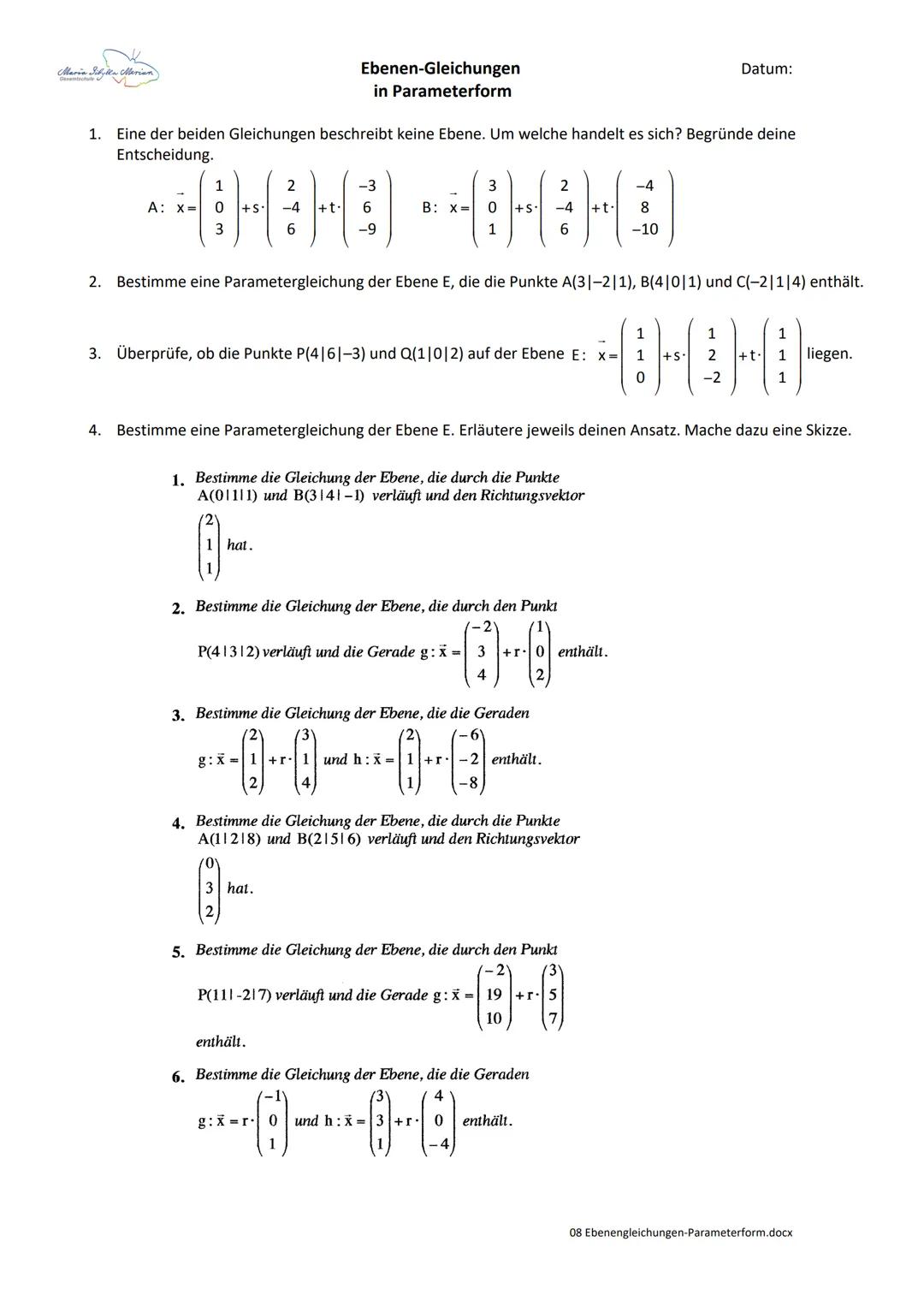 Randbetrachtung (wenn ein Intervall gegeben ist z.B. Ost ≤13)
Bei Extrempunkten: Rand extrema and Nullstellen in f(x) einsetzen
↳ Die y-Wert