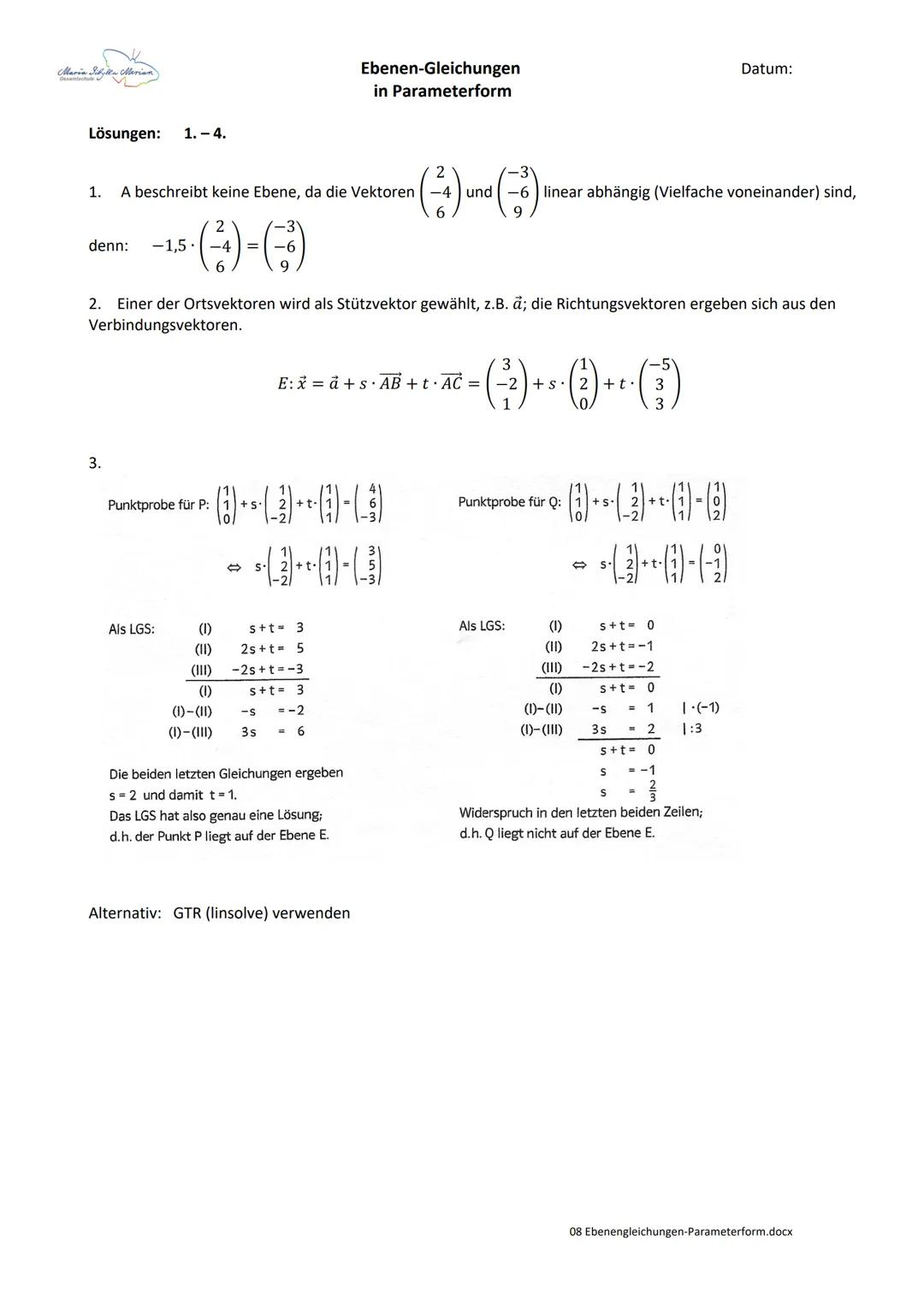 Randbetrachtung (wenn ein Intervall gegeben ist z.B. Ost ≤13)
Bei Extrempunkten: Rand extrema and Nullstellen in f(x) einsetzen
↳ Die y-Wert